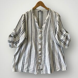 Club Z Collection Top Blouse Shirt Size 2X